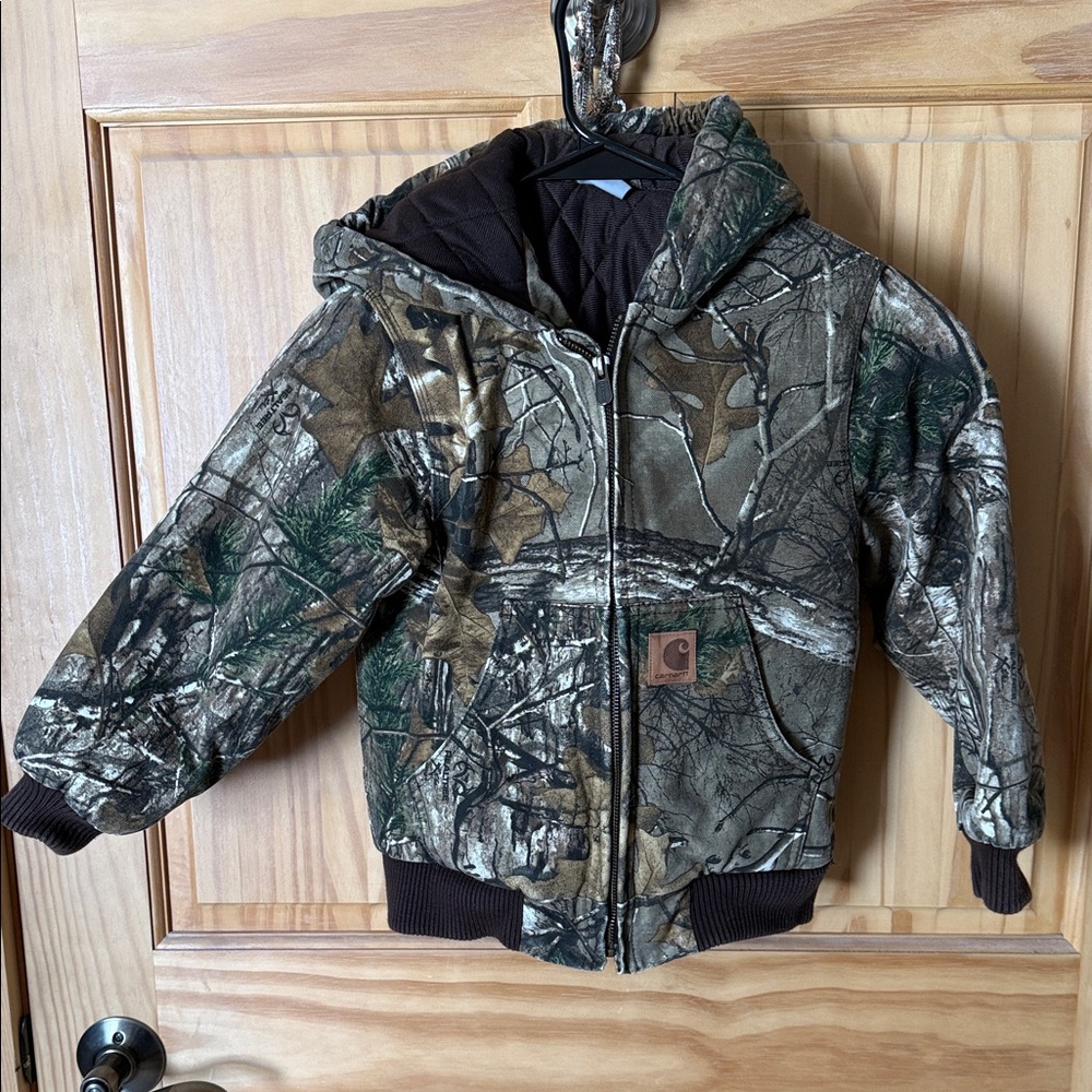 Carhartt Kids' Camouflage Realtree Jacket